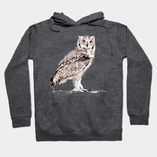 Spotted Eagle Owl Hoodie